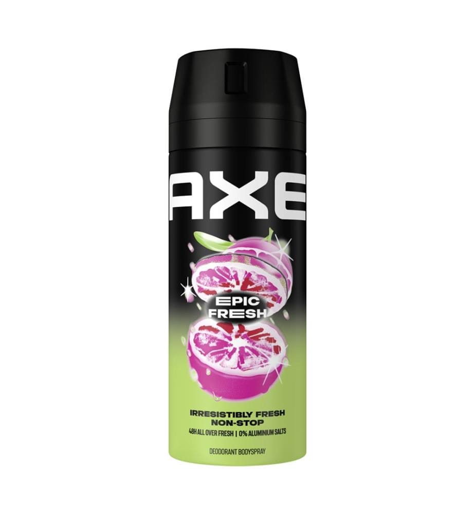 6x Déodorant & Spray pour le corps Epic Fresh sans sels d'aluminium - 150 ml