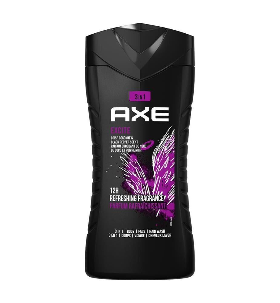 12x Gel Douche Excite - 250 ml
