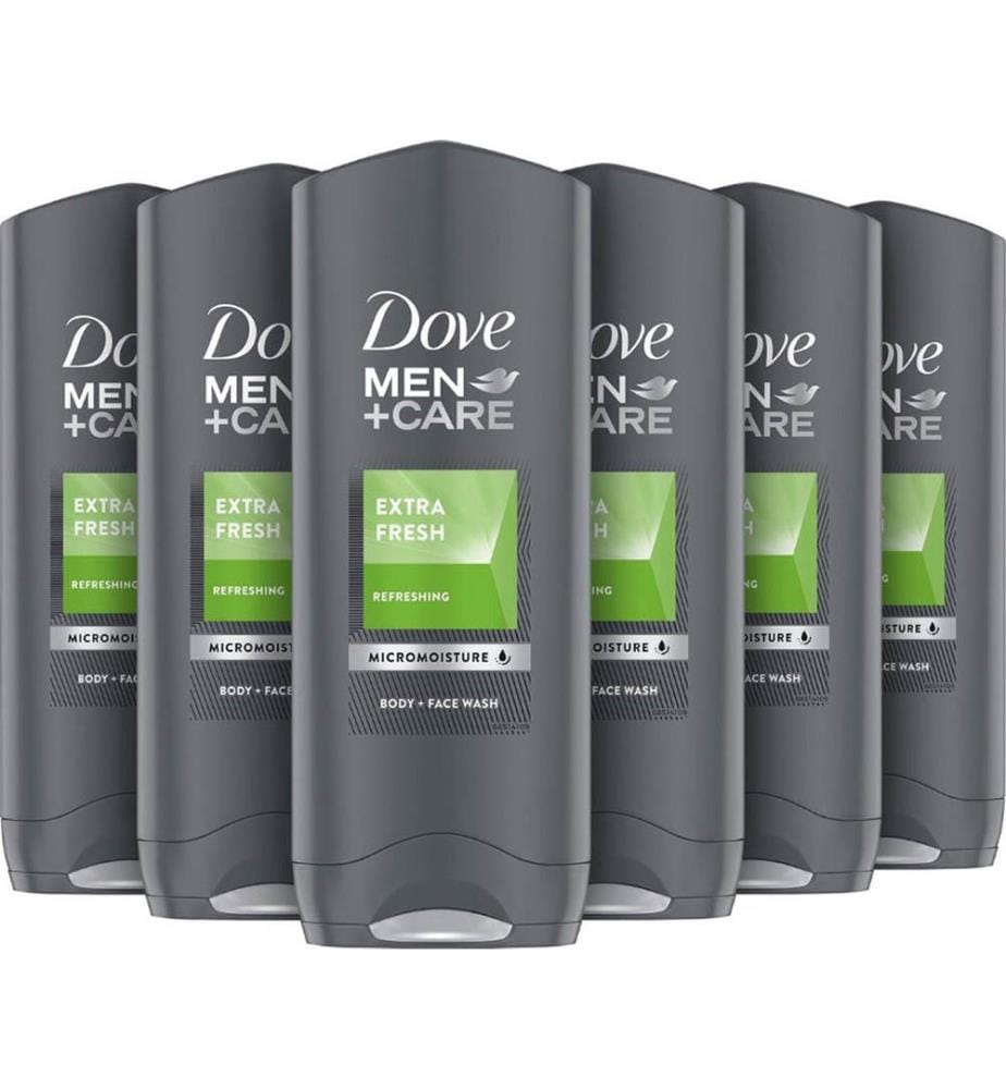 12x Men+Care Douche de soin Extra Fresh - 250 ml