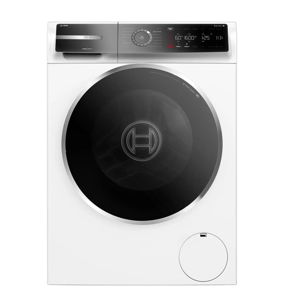 Lave-linge série 8, chargement frontal 10 kg 1600 tr/min. - Blanc et noir