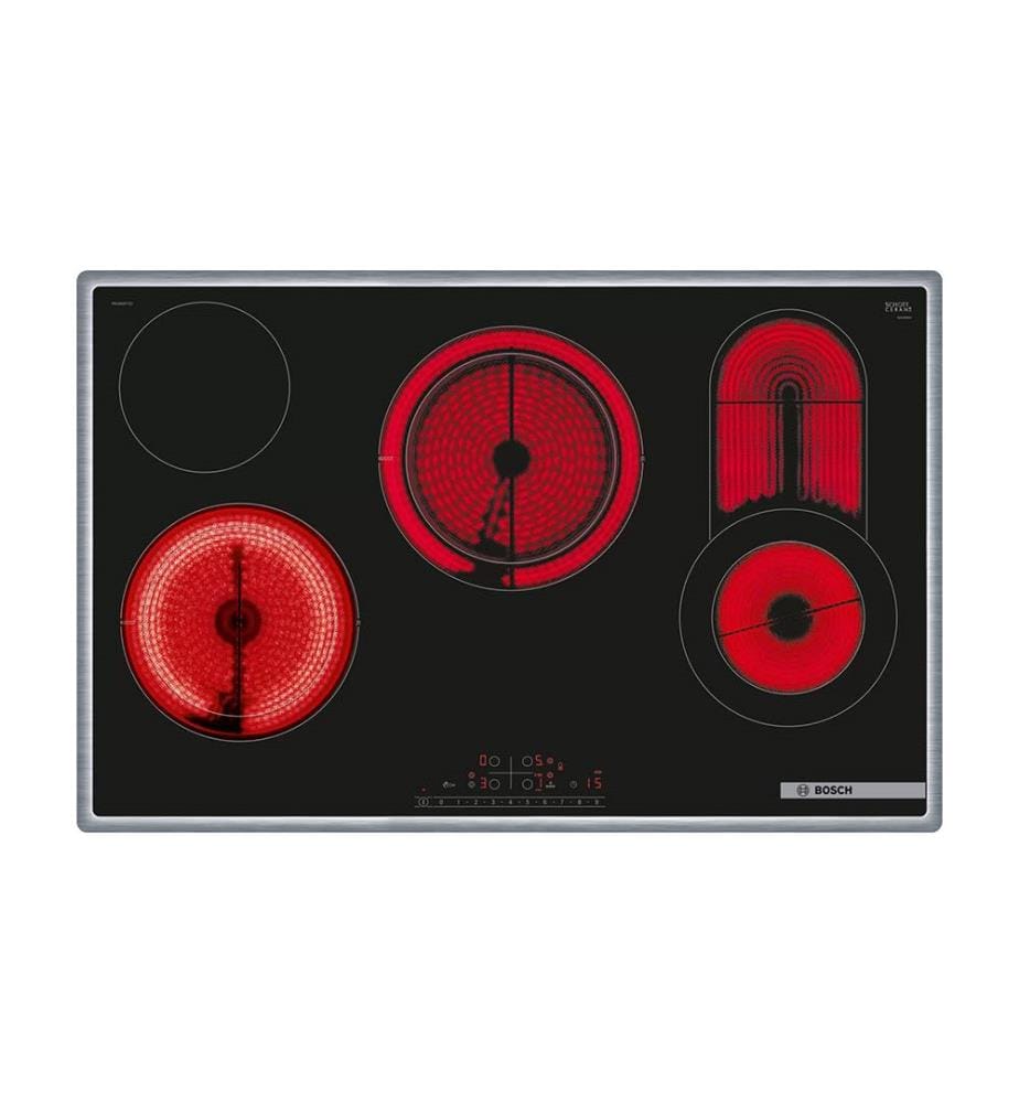 Table de cuisson électrique Série 6, 80 cm - Noir