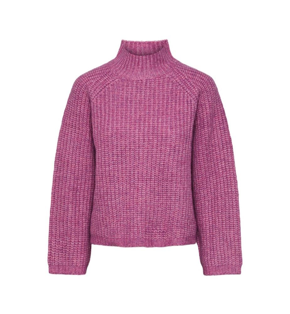 Pull en Maille Nell - Violet Clair