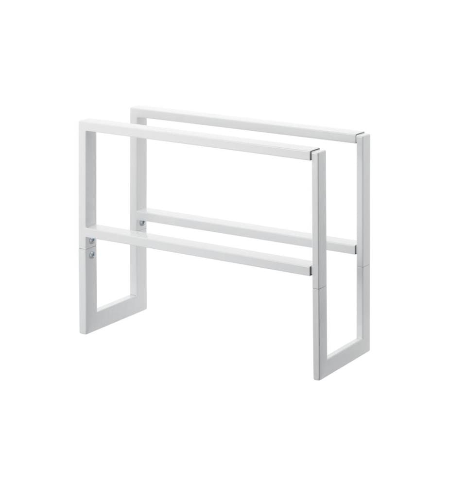 YAMAZAKI - Étagère à chaussures Line Métal, Blanc