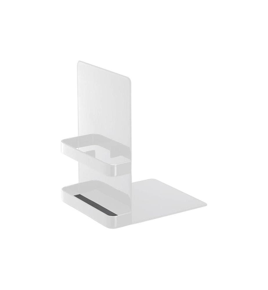 YAMAZAKI - Kits de serre-livres Tower Blanc, 2 pièces