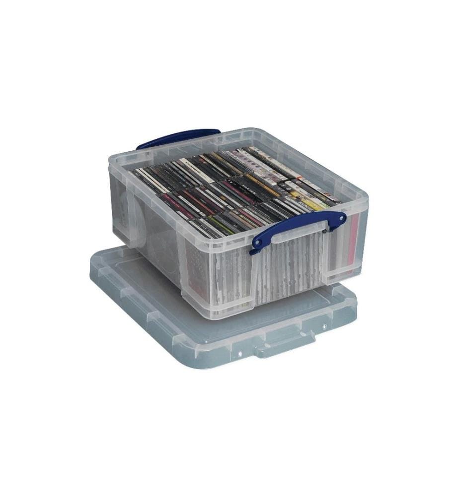 REALLY USEFUL BOX - Boîte de rangement 18 litres, Transparent