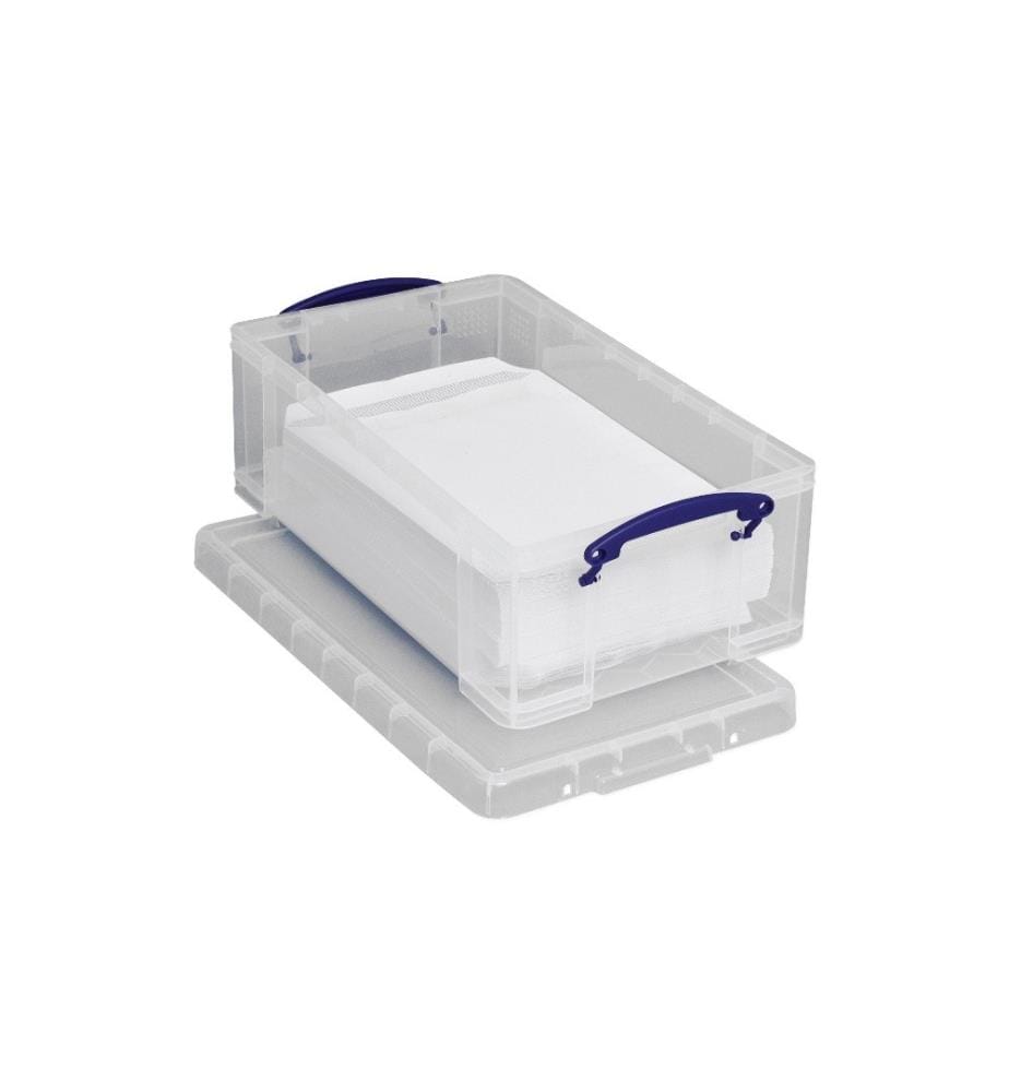 REALLY USEFUL BOX - Boîte de rangement 12 litres, Transparent