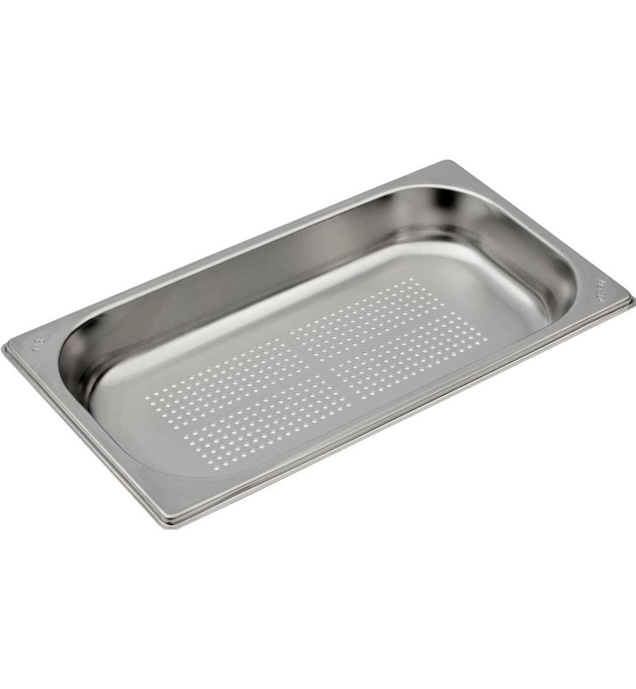 INOX - Récipient de cuisson GN perforé, 40 mm