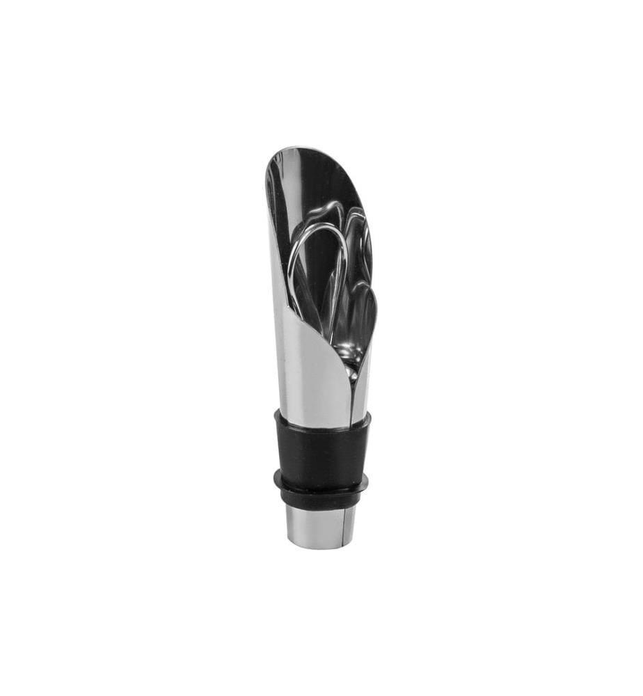 IBILI - Verseur à vin avec couvercle Acier inoxydable 8 cm Noir