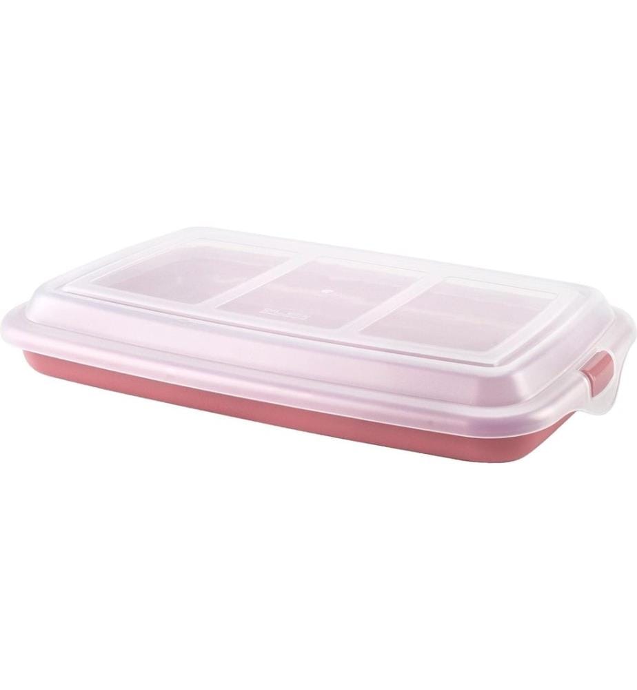 IBILI - Récipients pour charcuterie Charcuterie 24.8 x 14.4 cm, rouge