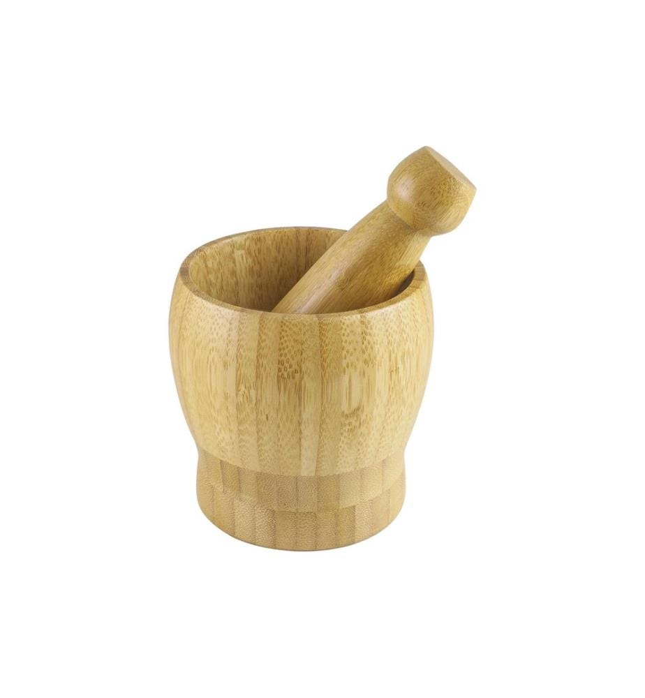 IBILI - Mortier et pilon 10 cm, Bambou