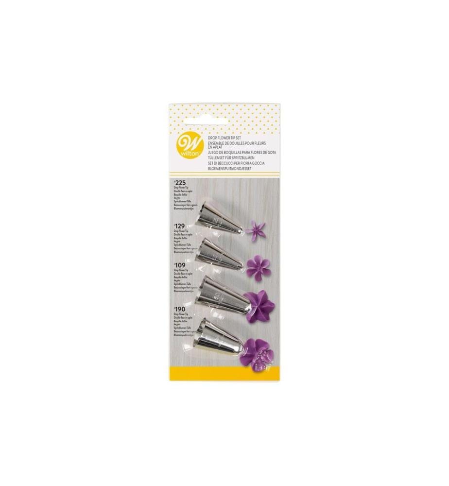 BACKSHOPSCHWEIZ - Wilton Set de douilles pour fleurs #109, #129, #190, #225