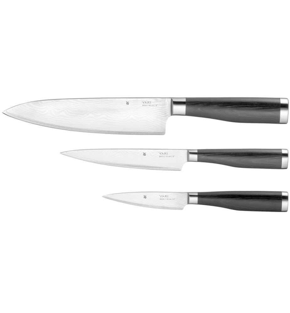 WMF - Couteau de cuisine Set Yari 3 pièces Noir