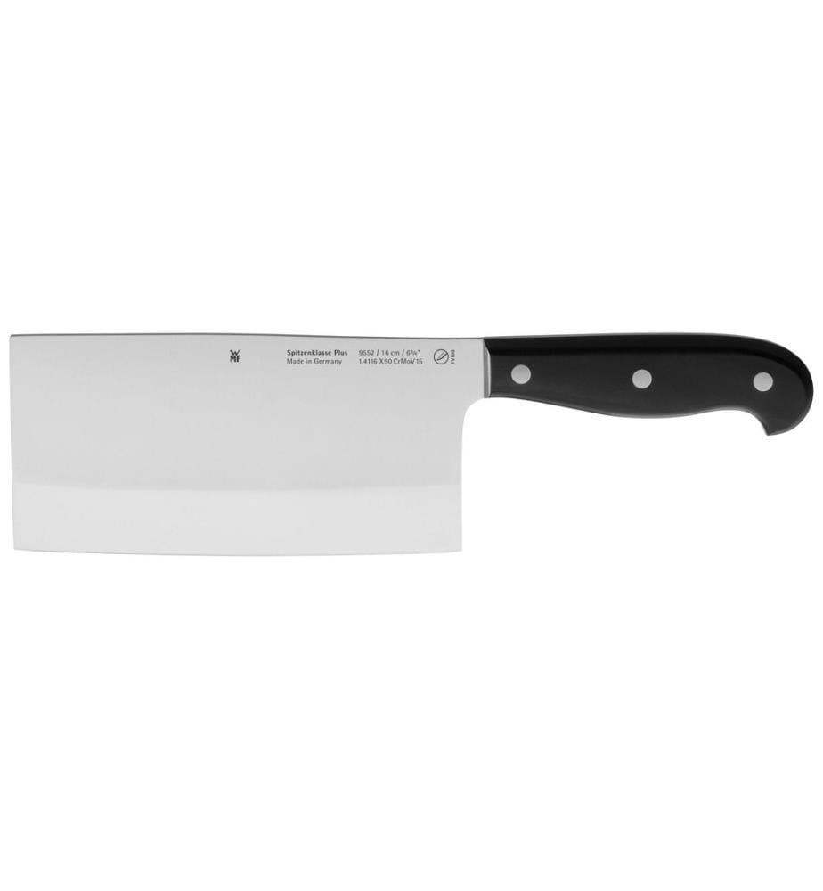 WMF - Couteau de chef chinois Top Class Plus 16 cm, Noir