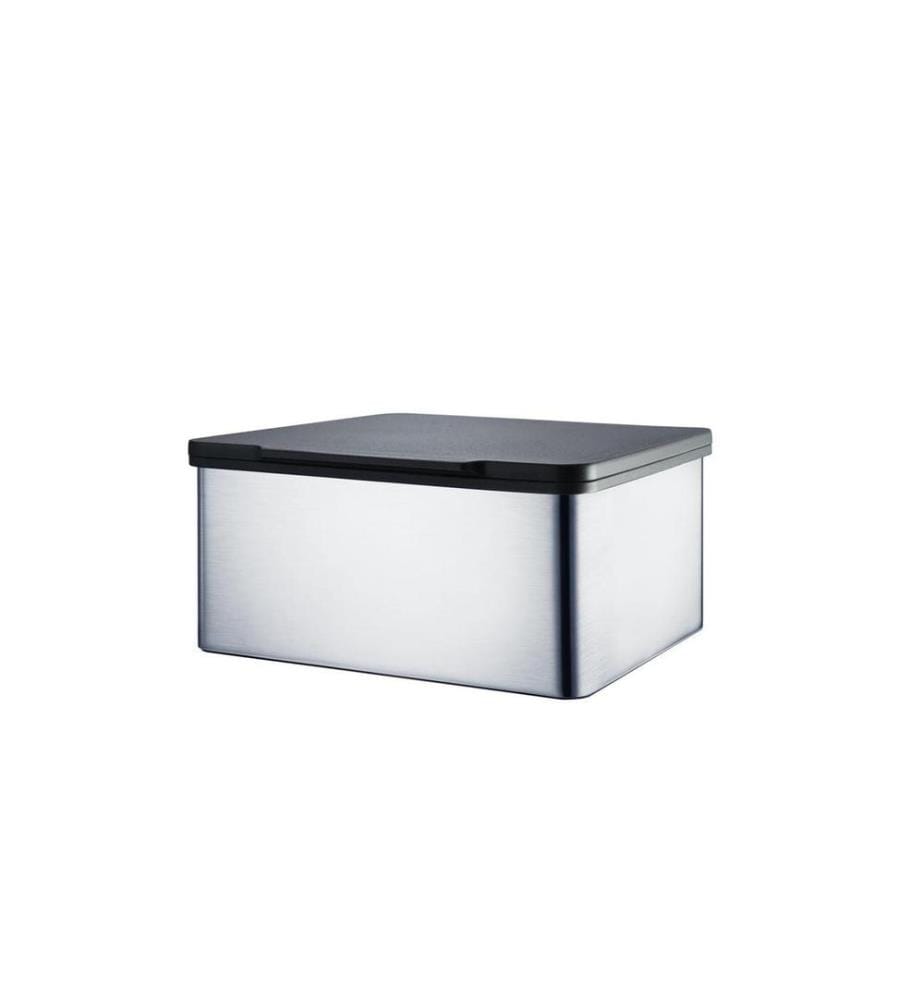 BLOMUS - Boîte de lingettes humides Mento mat Argent mat, Acier inoxydable