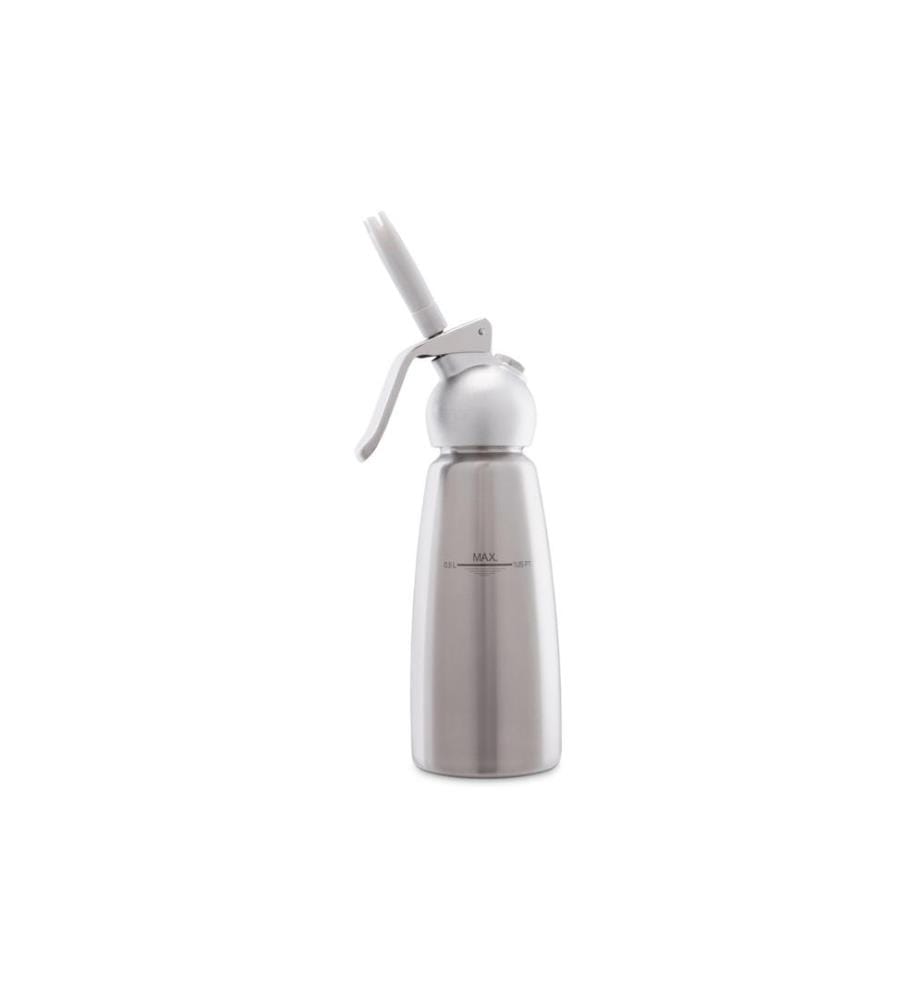 KISAG - Souffleurs de crème Whipper Basic 0.5 l, Argenté