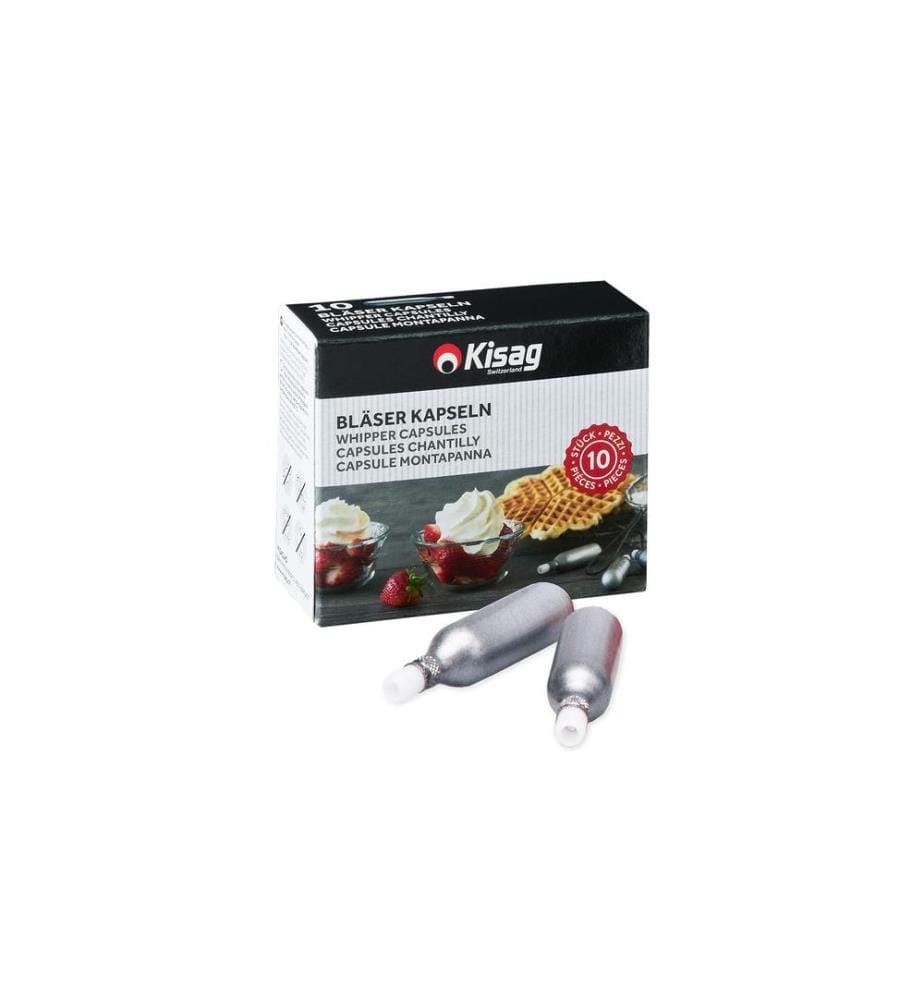KISAG - Capsules pour souffleurs de crème 10 pièces