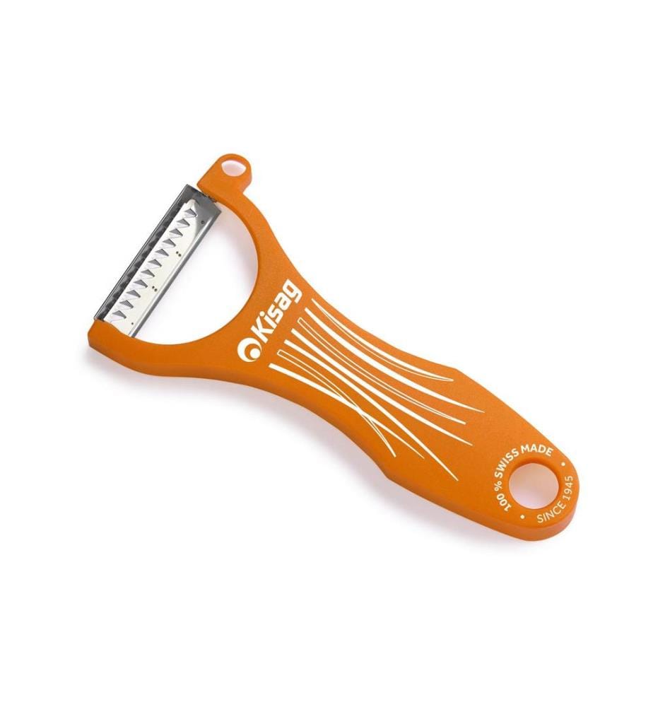KISAG - Couteau économe Universal Julienne Orange