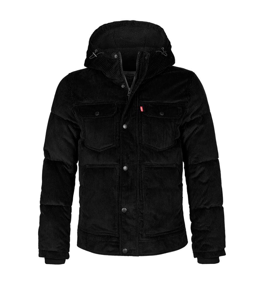 Doudoune Corduroy Sherpa Hooded Trucker