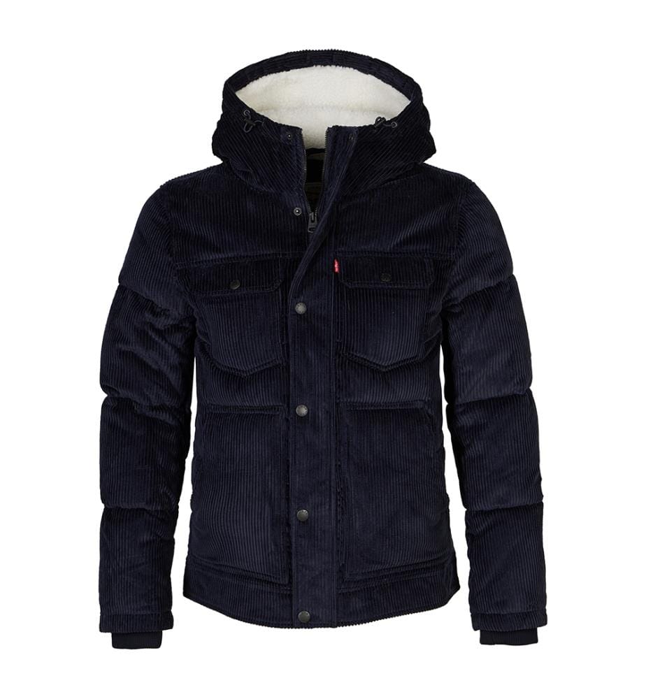 Veste Corduroy Sherpa Hooded Trucker
