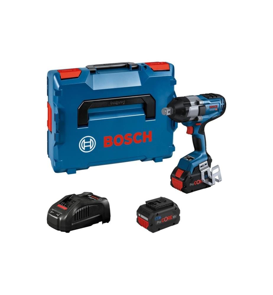 BOSCH - Professional Visseuses à percussion sans fil GDS 18V-1050 H Biturbo 2x 8.0Ah ProCORE