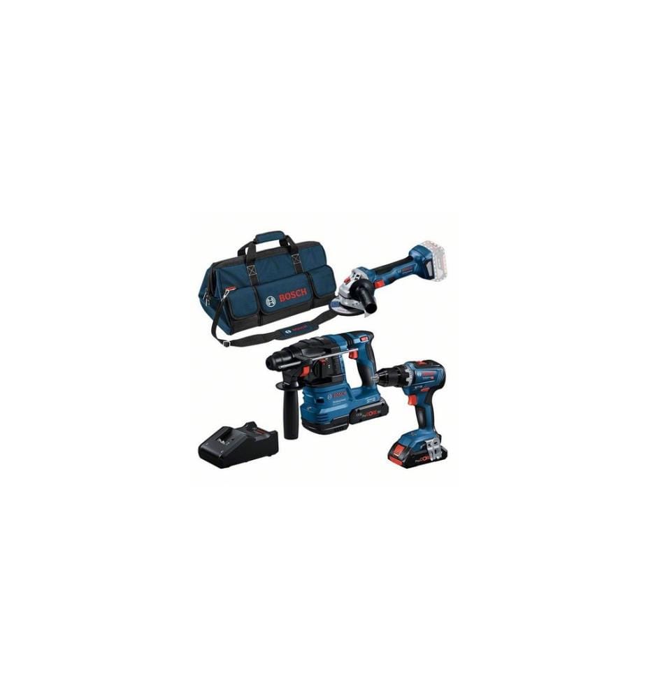 BOSCH - Professional Set di utensili per batteria 18 V Combo Kit