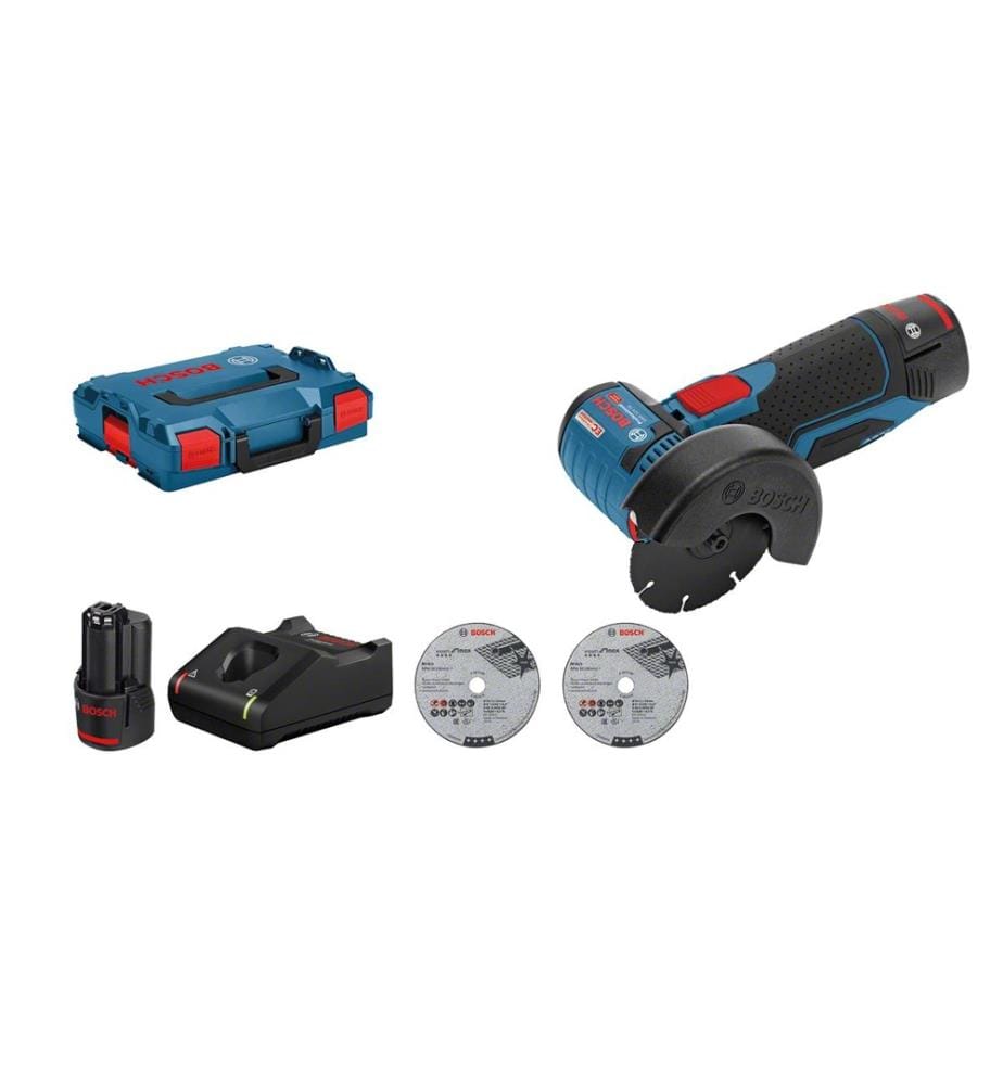 BOSCH - Professional Meuleuse dangle GWS 12 V-76 V-EC Kit