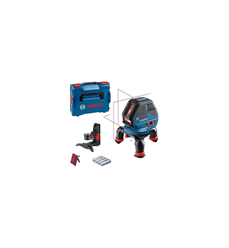 BOSCH - Professional Laser à lignes avec L-BOXX, GLL 3-50, 10 m
