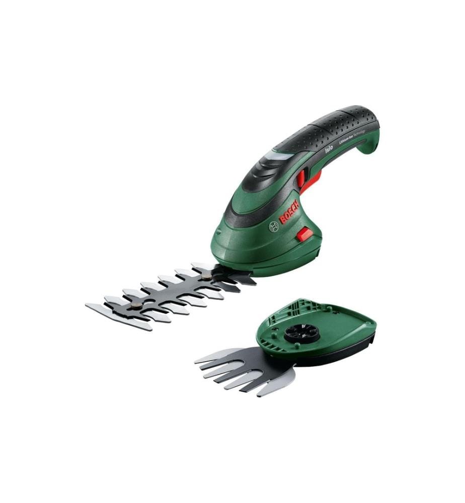 BOSCH - Cisailles à couper l’herbe sans fil Isio Kit, 1.5 Ah