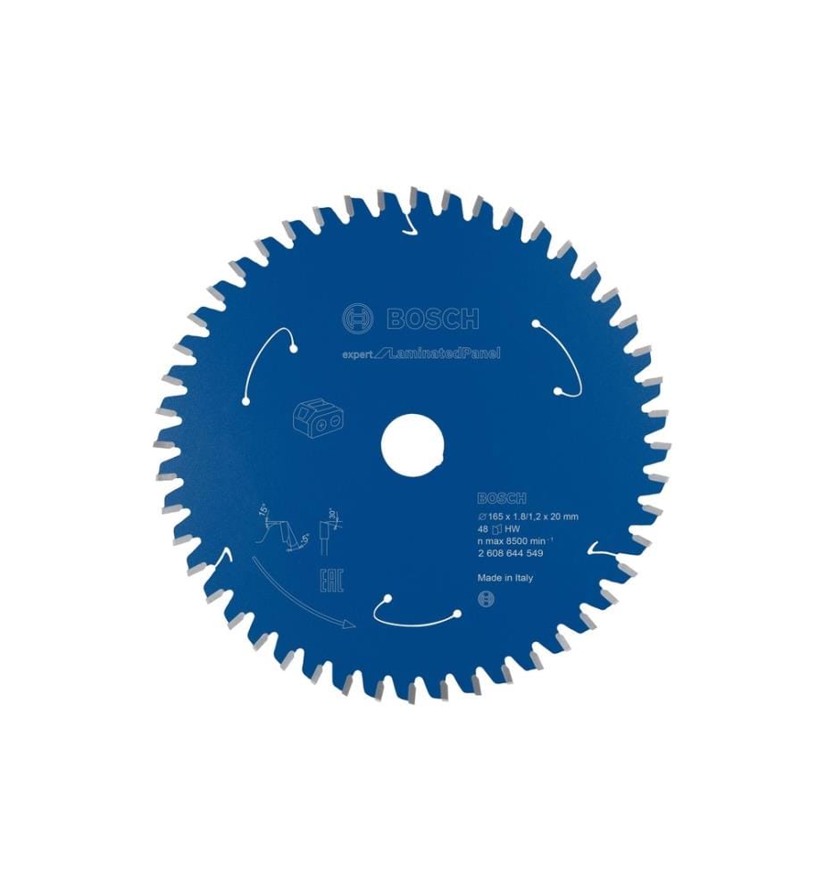 BOSCH - Professional Lame de scie circulaire Expert for Laminated Panel Ø 165, Z 48