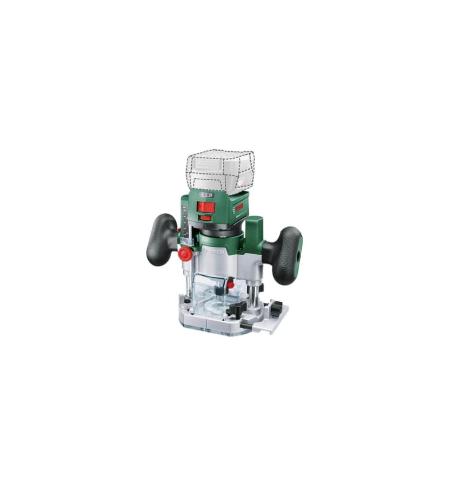 BOSCH - Kit combiné routeur sans batterie ni chargeur