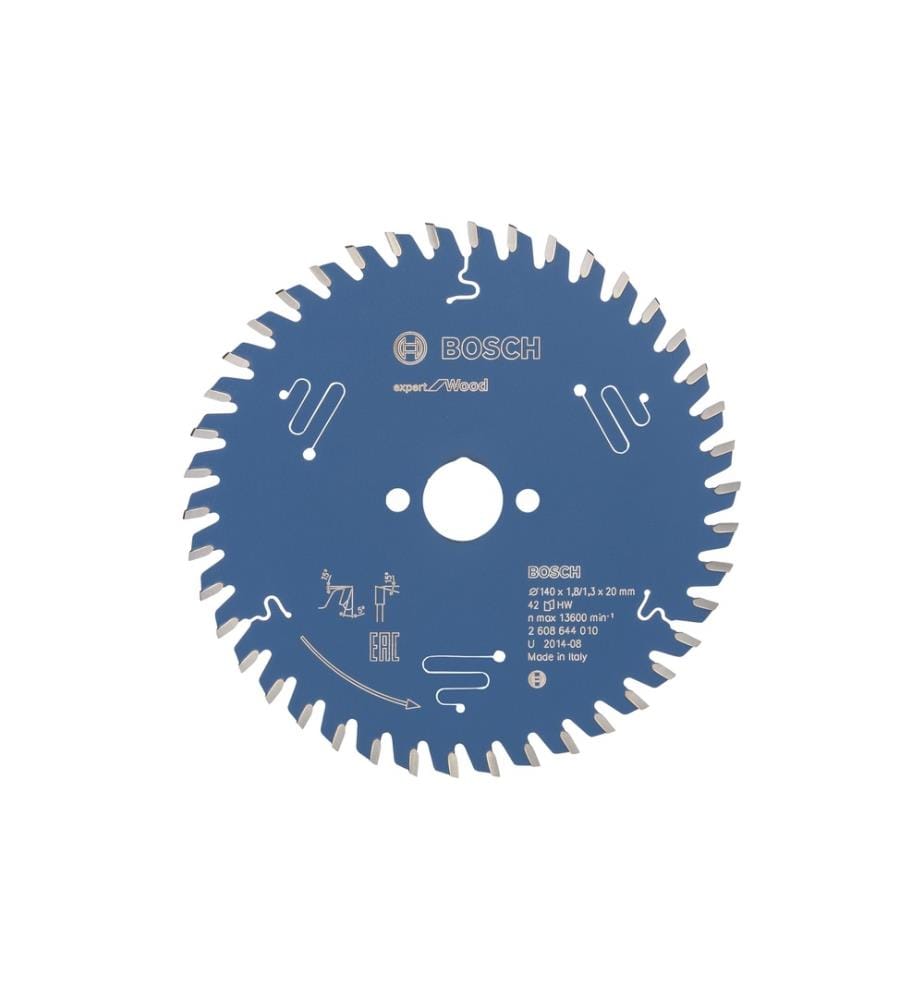 BOSCH - Professional Lame de scie circulaire Expert for Wood 140 x 1.8 x 20 mm, Z 42