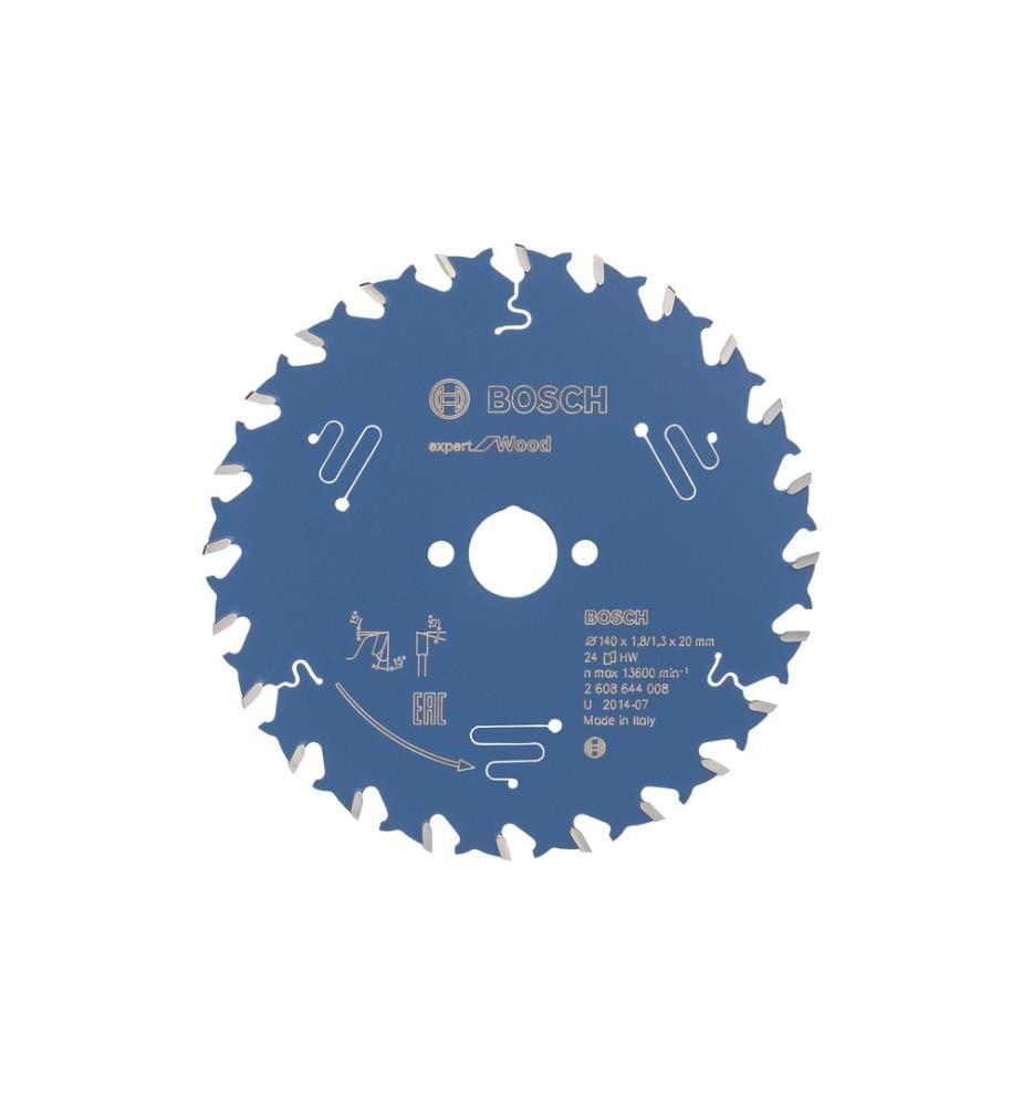 BOSCH - Professional Lame de scie circulaire Expert for Wood 140 x 1.8 x 20 mm, Z 24