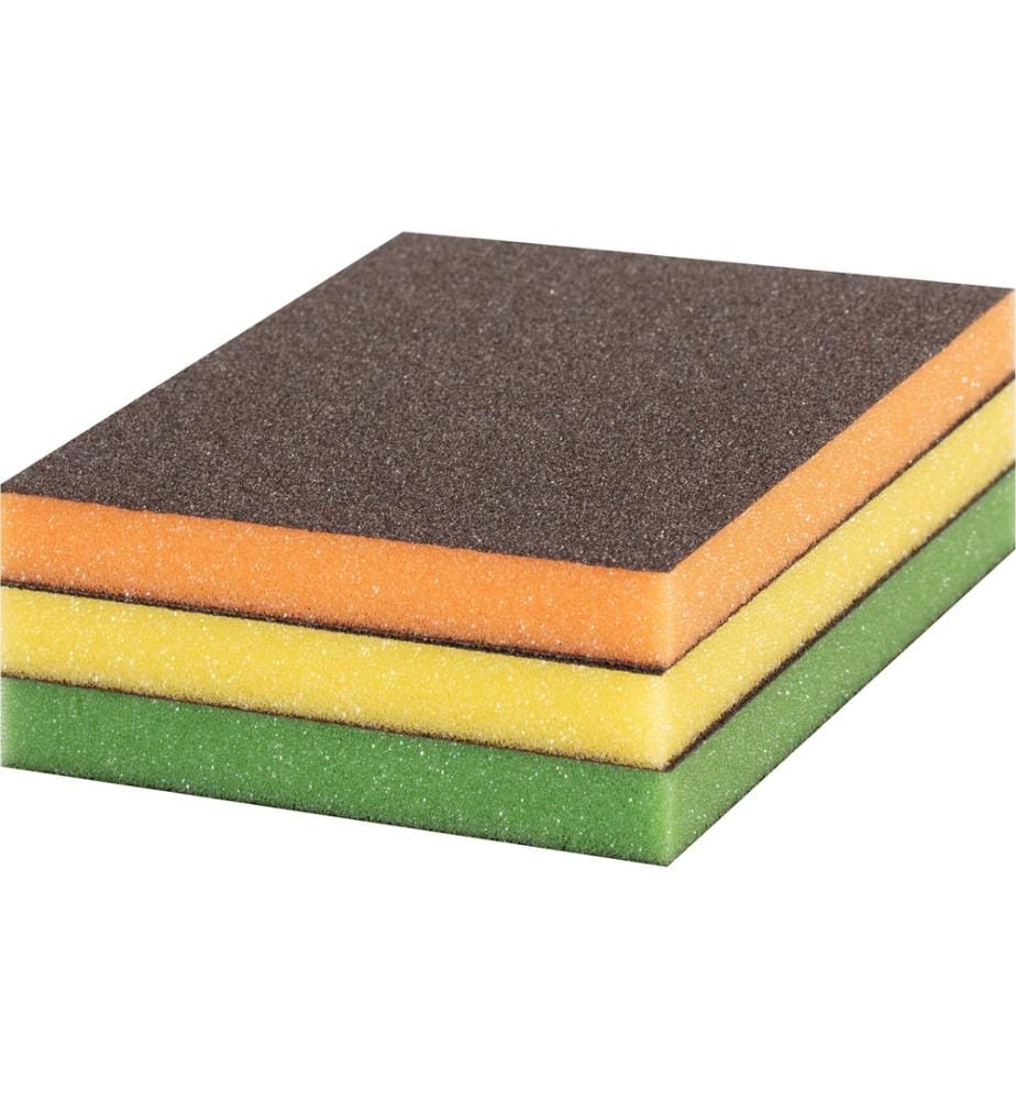 BOSCH - Professional Bloc de ponçage universel Expert S473, 3 pièces, 98 x 120 x 13 mm