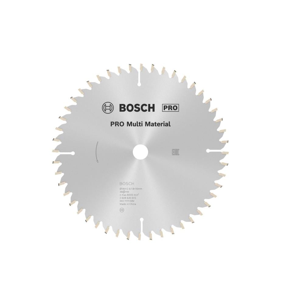 BOSCH - Professional Lame de scie 184 x 2,4 x 16 mm, T48, 1 pièce
