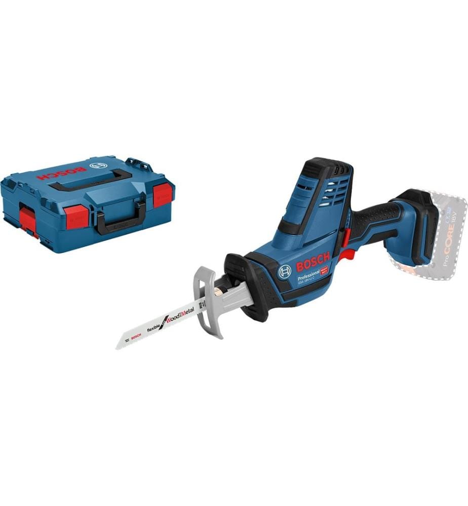 BOSCH - Professional Scie-sabre sans fil GSA 18V-LI C Solo L-Box