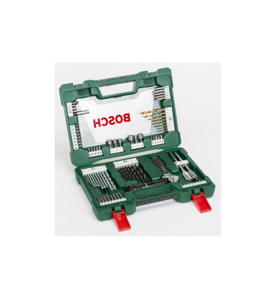 BOSCH - Jeu de forets et d'embouts V-Line TiN, 83 Pièce/s pièce(s)