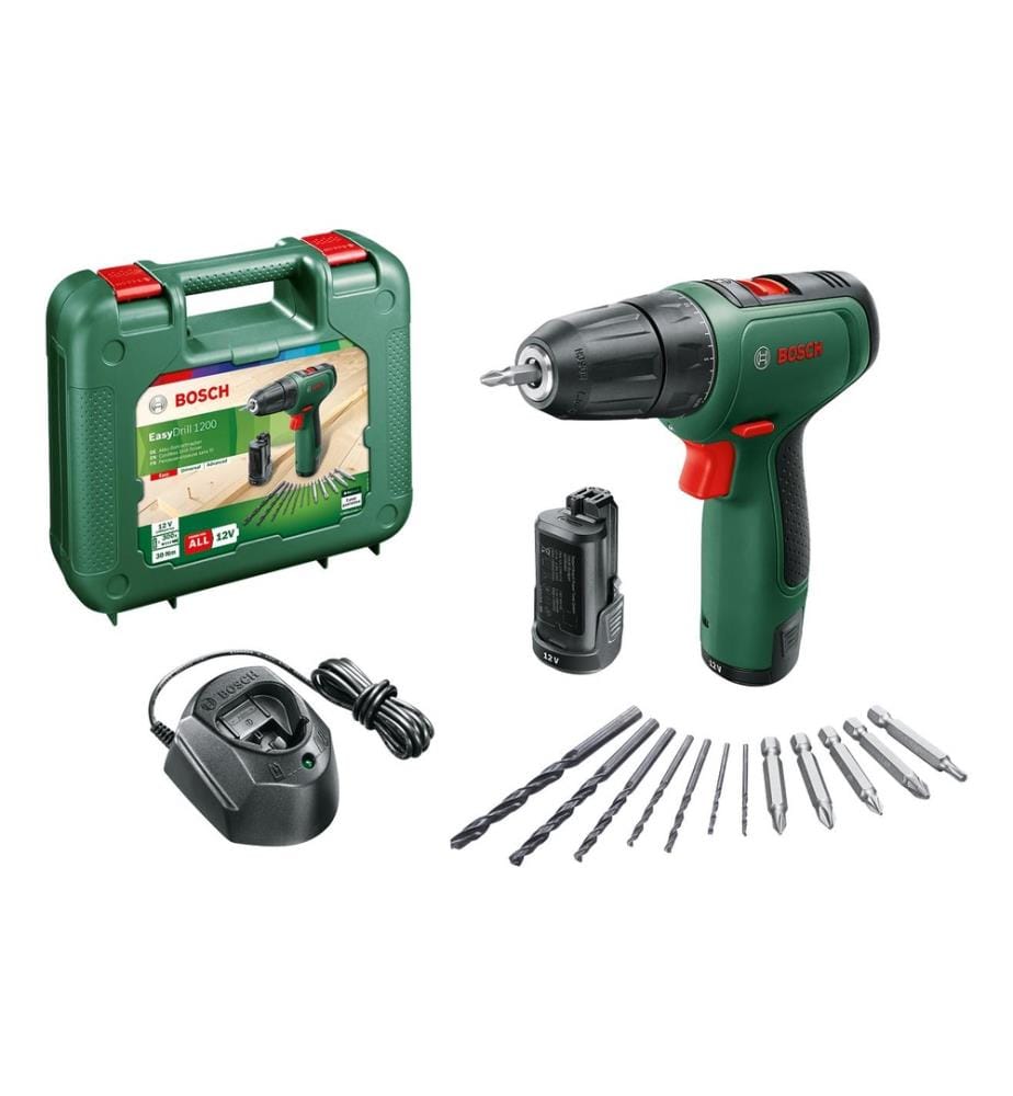 BOSCH - Perceuse-visseuse sans fil EasyDrill 1200 Kit