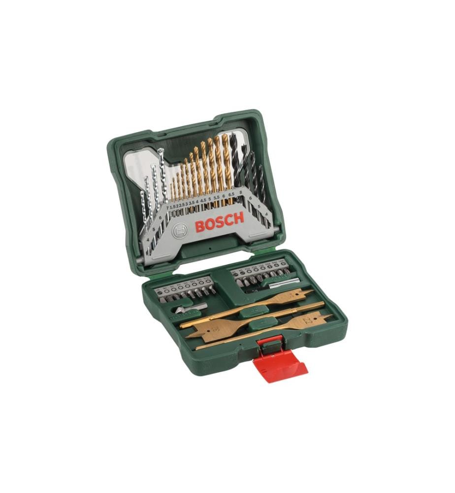 BOSCH - Kits de forets et de bits X-Line TiN, 40 pièces