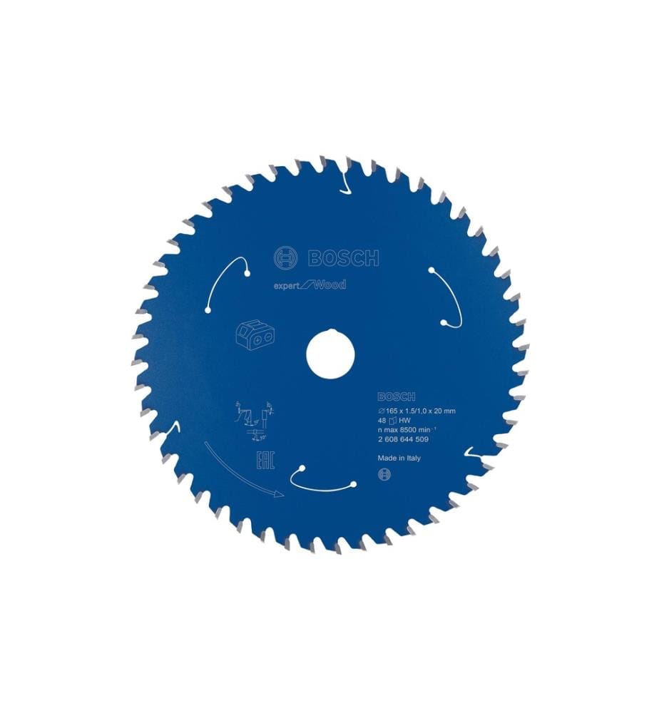 BOSCH - Professional Lame de scie circulaire Expert for Wood 16.5 x 2 x 0.15 cm, Z 48