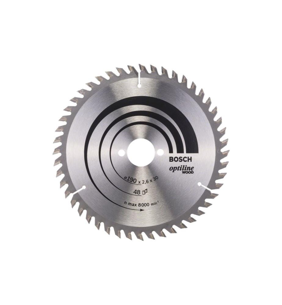 BOSCH - Professional Lame de scie circulaire Optiline Wood Ø 190