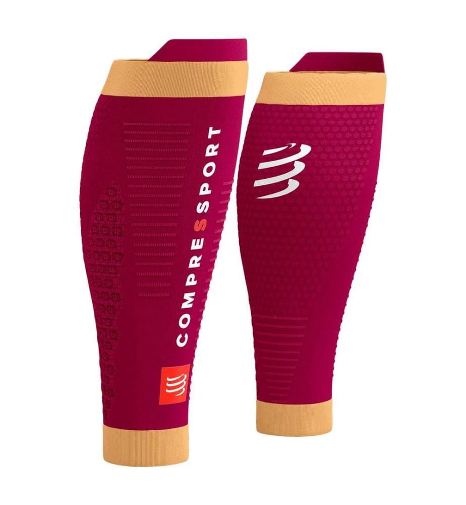 Manchons pour mollets R2 3.0 - Rouge et orange