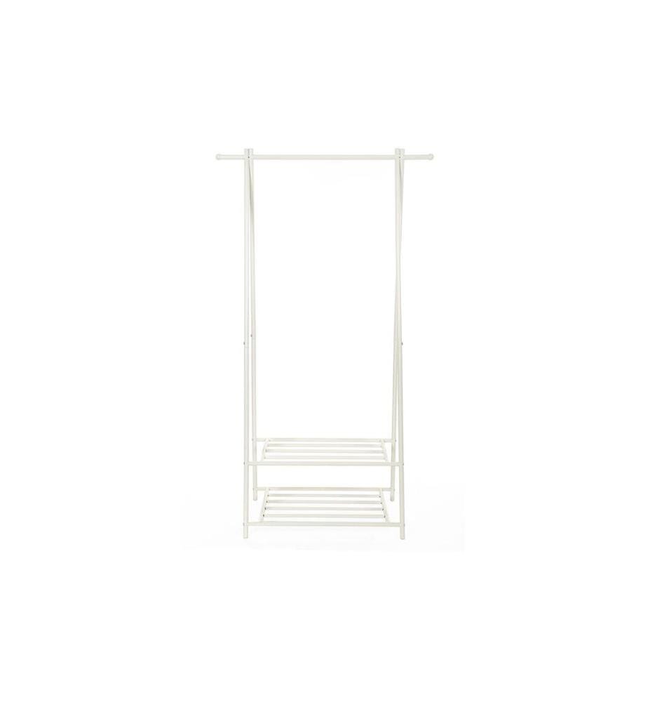 Songmics - Porte-manteau 87,5 x 155 cm, Blanc