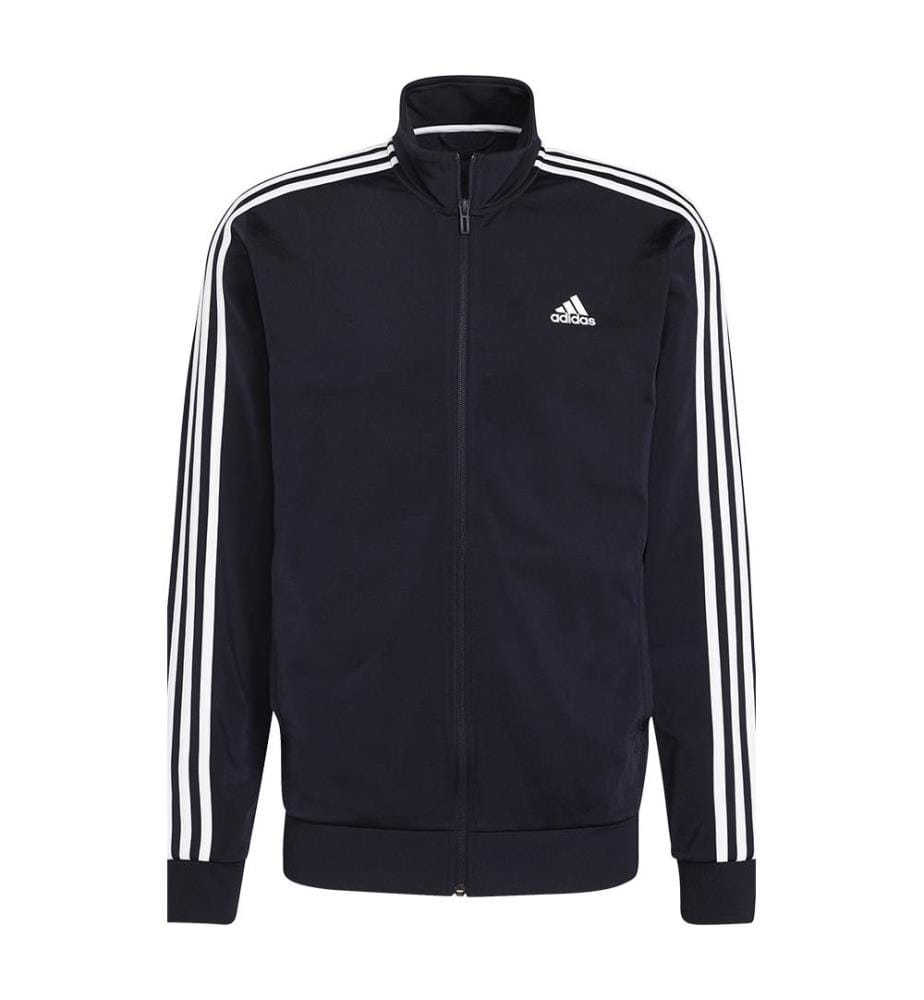 Jaquette Primegreen Essentials Warm-Up 3-Stripes - Bleu marine