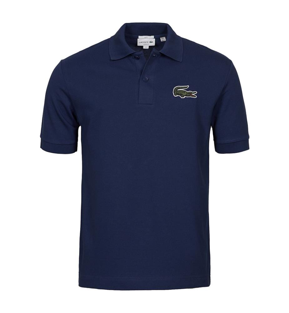 Polo Loose Fit Crocodile 80's - Bleu Foncé