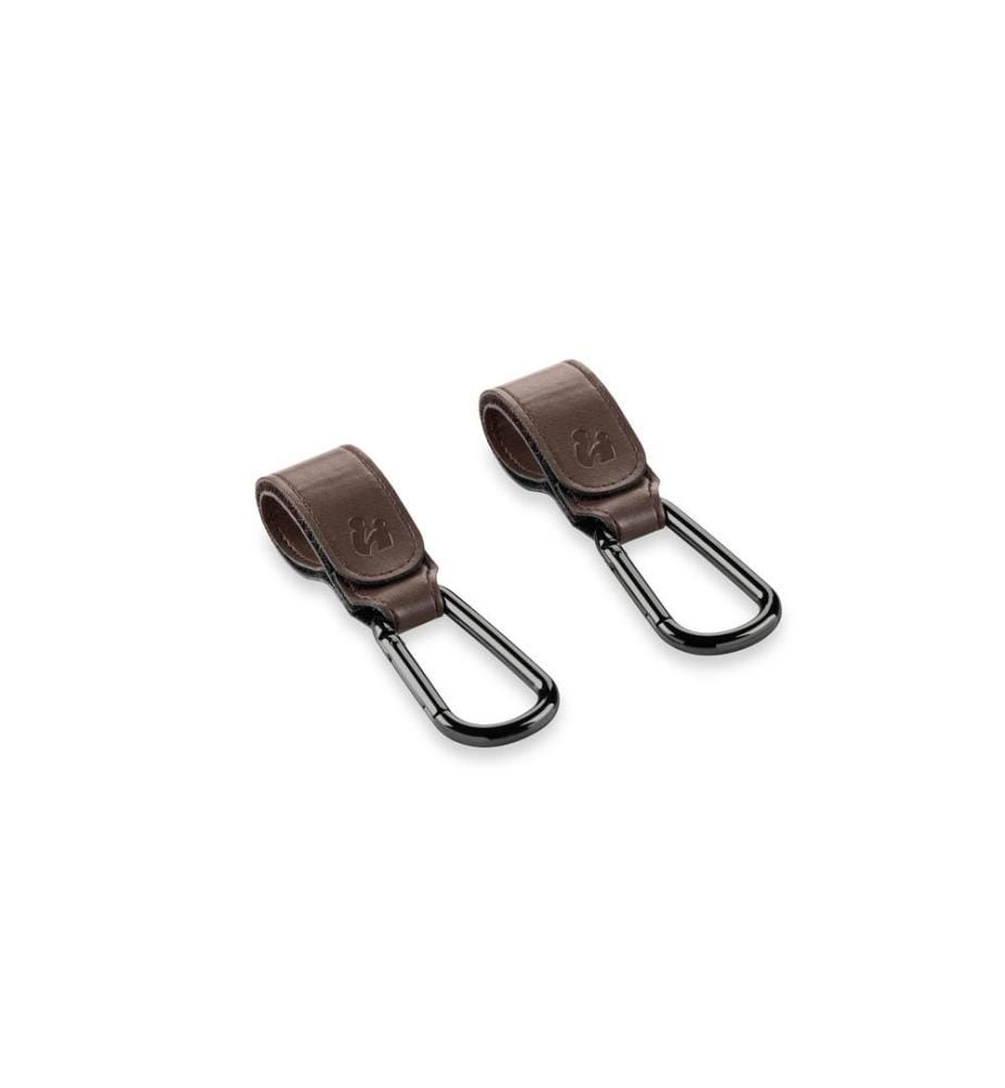 HAUCK - Crochets de fixation marron 2 pièces