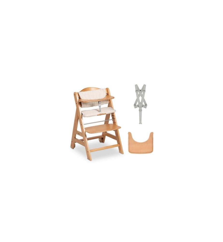 HAUCK - Chaise haute en escalier Beta+ Natural
