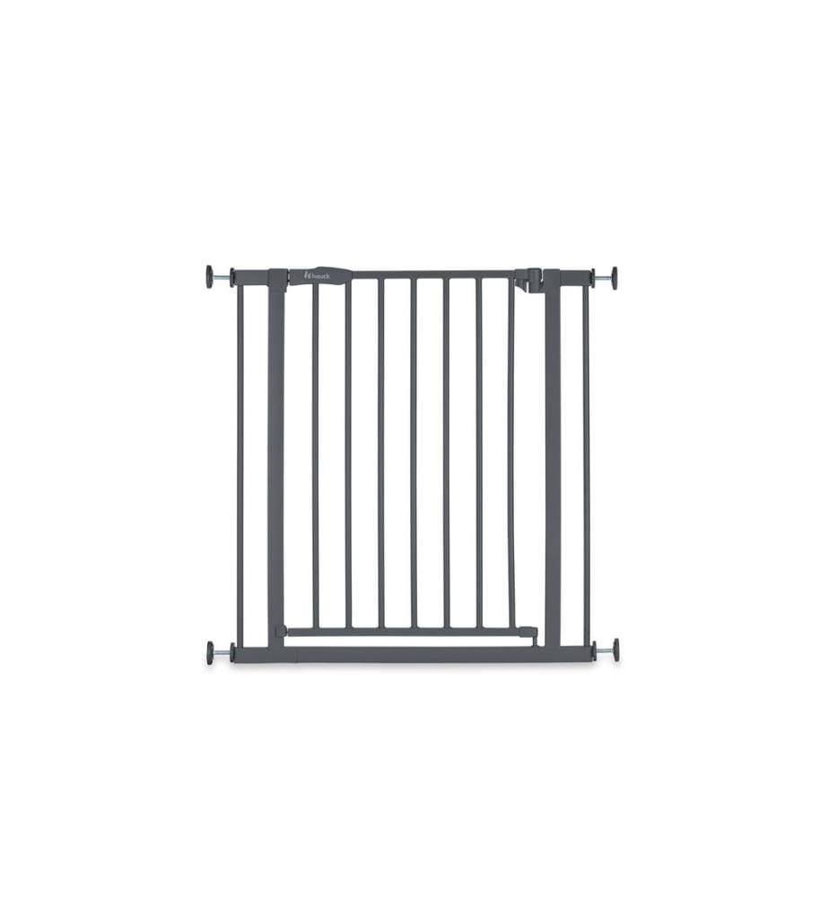 HAUCK - Barrière de sécurité Open N Stop 2 Dark Grey 75 cm - 80 cm