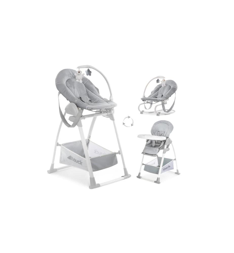 HAUCK - Chaise haute Sit N Relax 3in1 Stretch Grey