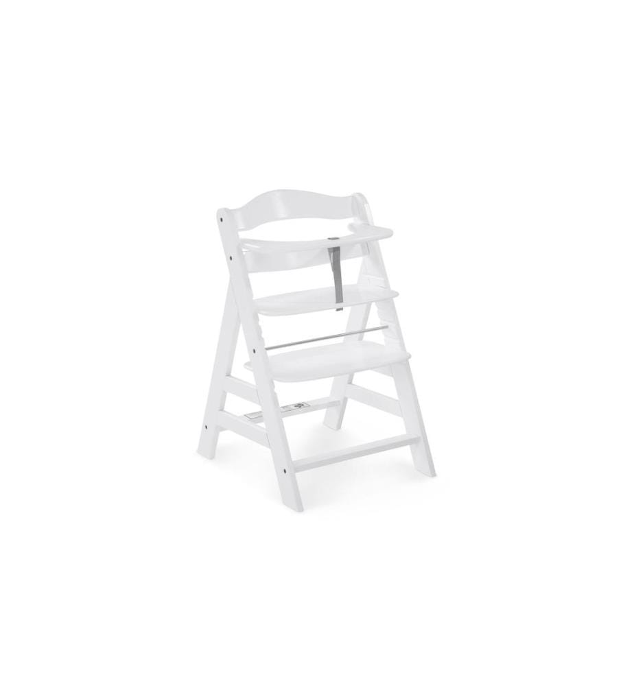 HAUCK - Chaise haute en escalier Alpha+ Blanc