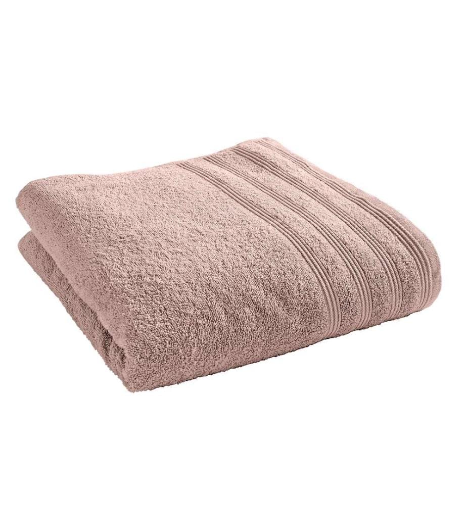 Drap de Bain "Spa" 100% Coton 90 x 150 cm Vieux Rose